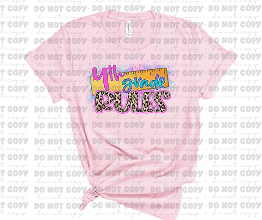 4th Grade Rules *DREAM TRANSFER* DTF