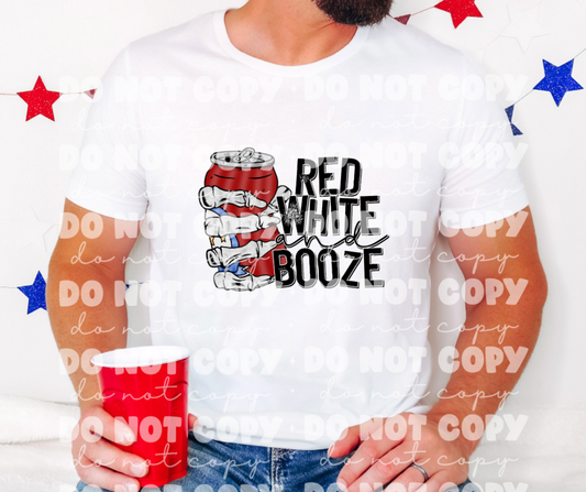 Red White and Booze *DREAM TRANSFER* DTF