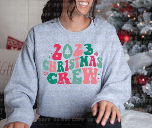 2845 Christmas crew 2023 *DREAM TRANSFER* DTF