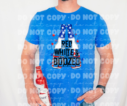 Red white and Boozed *DREAM TRANSFER* DTF