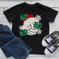 2990 Ho Ho Ho Volleyball Faux Embroidery  *DREAM TRANSFER* DTF