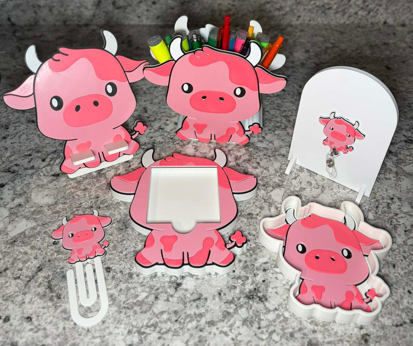 Cow Desk Accessories & Office Supplies