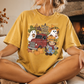 6830 - Fall ghost and scarecrow with pumpkins *DTF Transfer