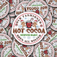 DC 2307 - Old fashioned hot cocoa Die Cut Sticker