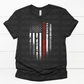 Husband Father Firefighter Red Line Flag *DREAM TRANSFER* DTF