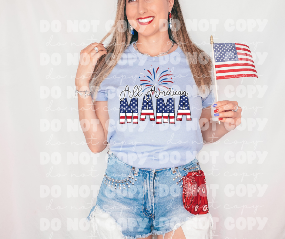 All American Mama *DREAM TRANSFER* DTF