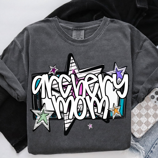 5134 - Archery Mom with star *DTF