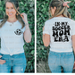 2735 In my Soccer Mom Era Front and Back black print  *DREAM TRANSFER* DTF