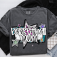5121 - Basketball Mom with star *DTF