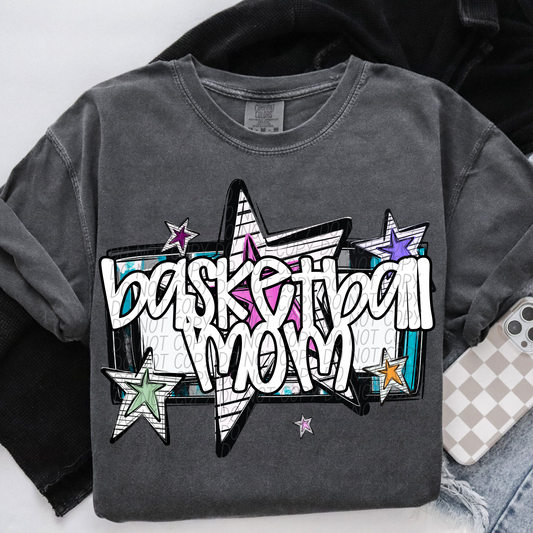 5121 - Basketball Mom with star *DTF