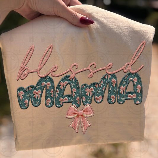 6542 - Blessed Mama *DTF Transfer