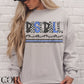 5148 - Baseball Mama black and blue *DTF