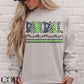 5160 - Baseball Mama Blue and green *DTF