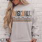 5164 - Baseball Mama Orange and black *DTF