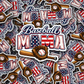 DS - 2655 Baseball Mama Die Cut sticker
