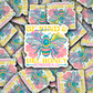 DC 1865 - Be kind sweet and like honey Die Cut Sticker