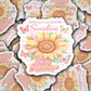 DS 3110 - Be The Sunshine Die Cut sticker