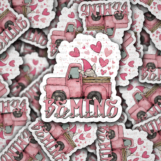 DS -2374 - Be Mine Valentine Die Cut Sticker