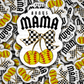 DC 1844 - Bonus mama softball cherries Die Cut Sticker