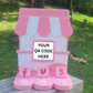 Custom Boutique Gift Social Media and Payment Stand - Tap to go to Business Info *Custom to fit your brand*