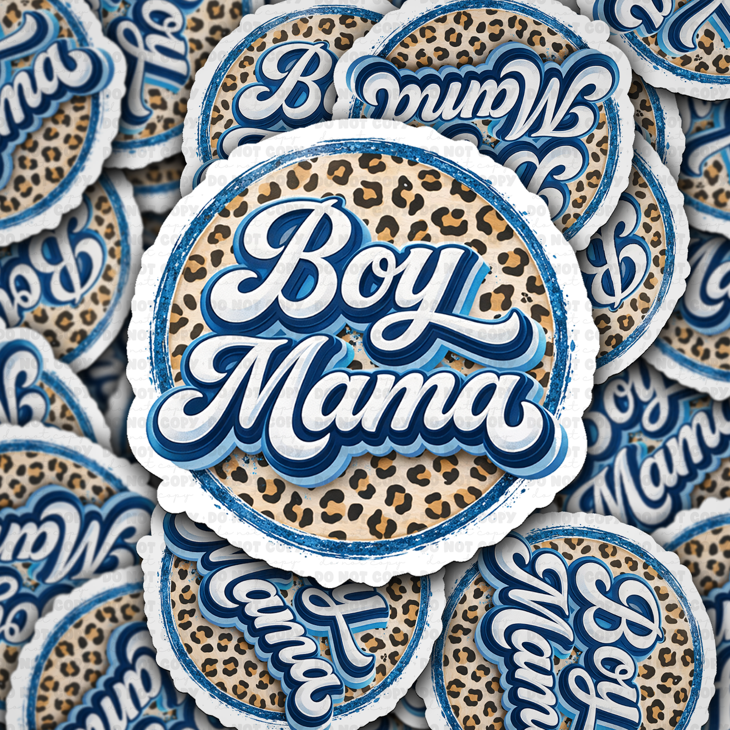 DS 2770 - Boy Mama Die Cut sticker