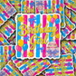 DS 3142 - Brushstroke Birthday Girl Die Cut sticker