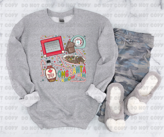 2855 OMG Santa *DREAM TRANSFER* DTF
