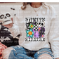 Tis the Season checkered *DREAM TRANSFER* DTF
