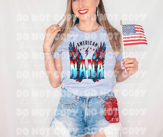American Nana Retro Wing *DREAM TRANSFER* DTF