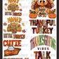 Premade Thanksgiving Gang Sheet 22x60