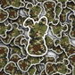 DS - 2617 Camo Bunny with coquette bow Die Cut sticker