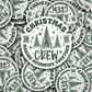 DC 2164 - Christmas Crew 2025 Die Cut Sticker