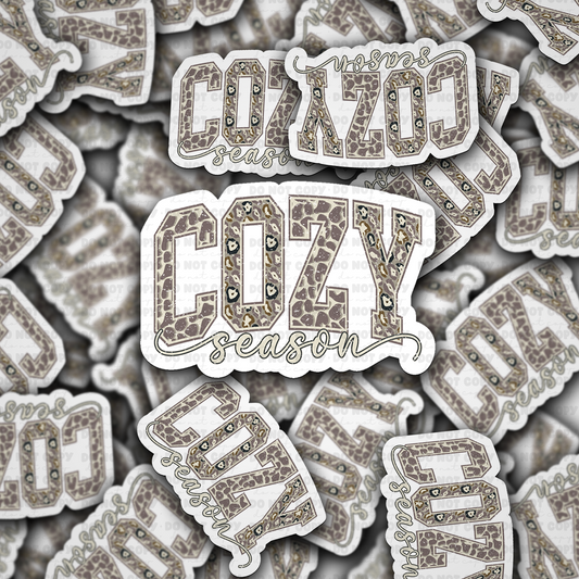 DS 2256 - Cozy Season Die Cut Sticker