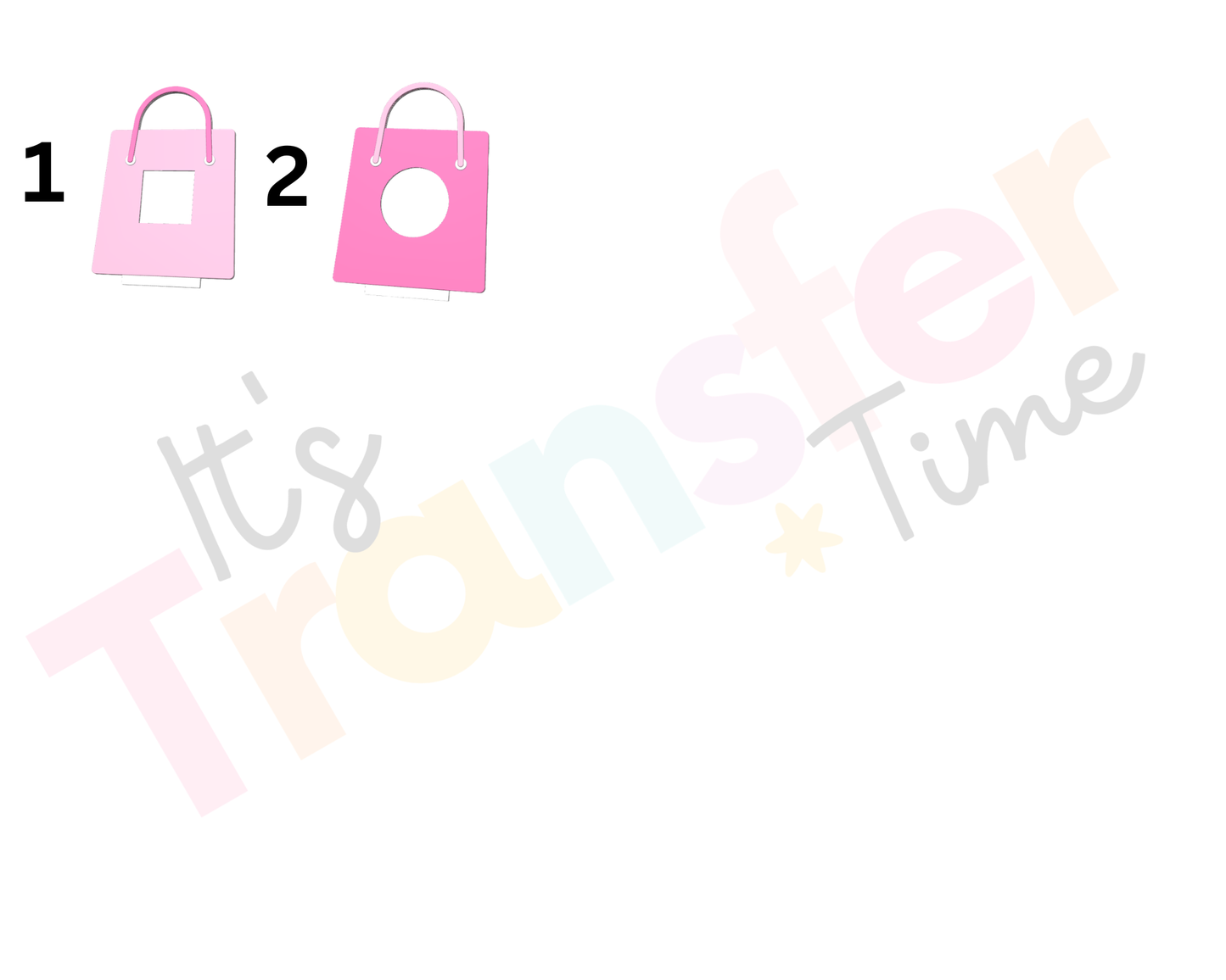 Custom bag Social Media and Payment Stand - Tap to go to Business Info *Custom to fit your brand*
