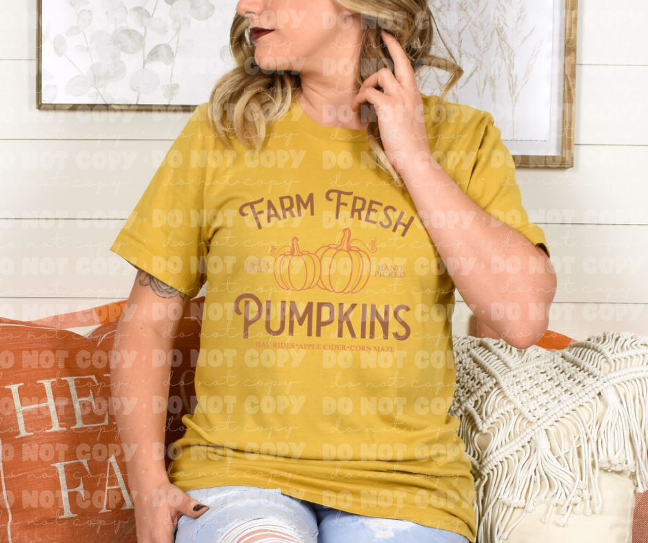 Farm fresh pumpkins *DREAM TRANSFER* DTF