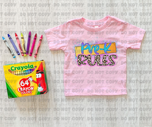 Pre-K rules *DREAM TRANSFER* DTF