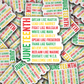 DC 1009 Juneteenth dream like Martin Die cut sticker