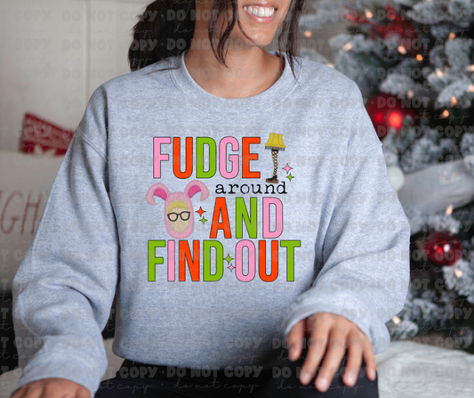 2860 Fudge around and find out Christmas *DREAM TRANSFER* DTF