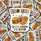 DS 2932 -  Dad Tax Die Cut sticker