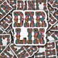 DS 2933 - Western Darlin Die Cut sticker