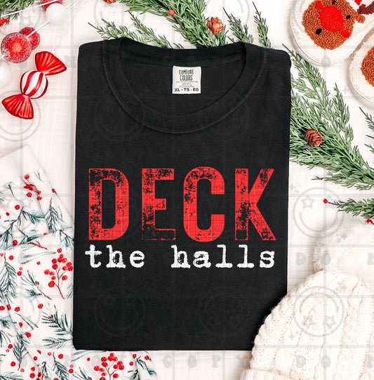 6556 - Deck the halls *DTF Transfer