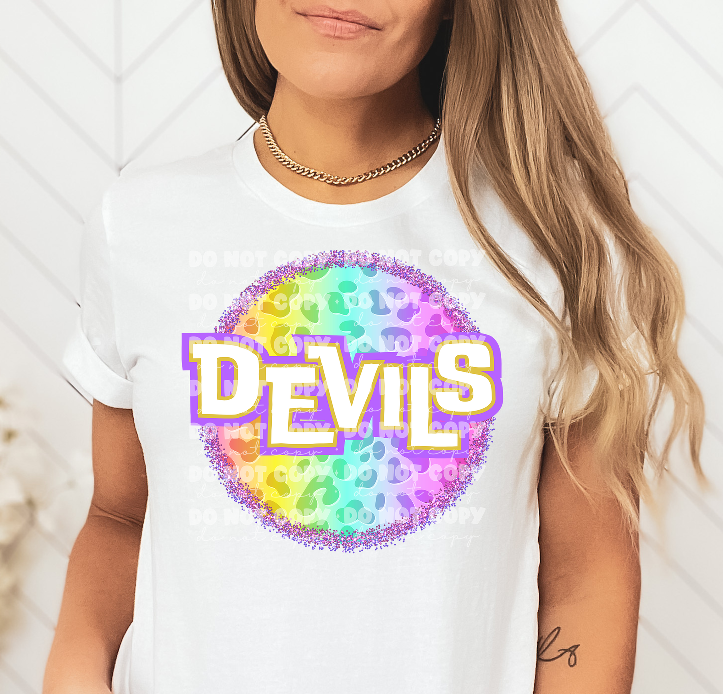 4612 Devils Colorful Leopard *DREAM TRANSFER* DTF