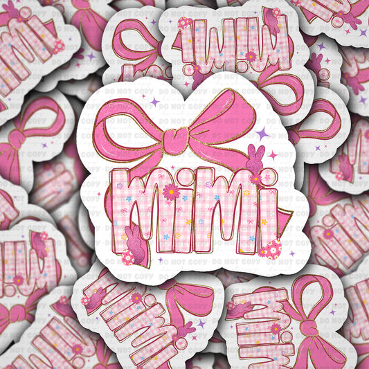 DS 2738 - Mimi Die Cut sticker