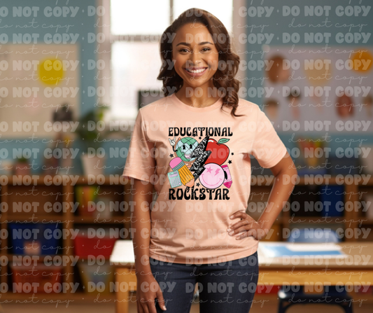 Educational Rockstar *DREAM TRANSFER* DTF
