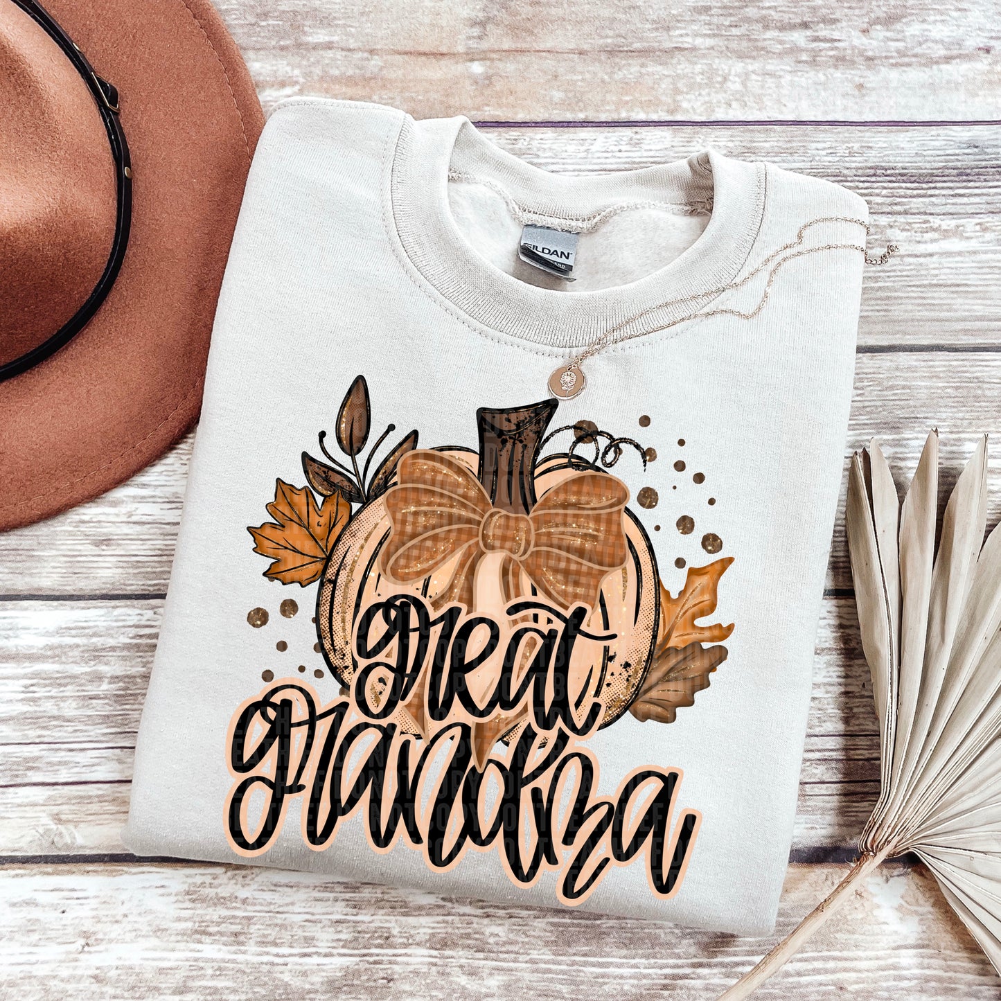6338- Great Grandma Fall pumpkin * DTF Transfer