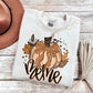 6342 - Meme Fall pumpkin faux glitter * DTF Transfer