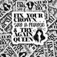 DS 2739 - Fix your crown say a prayer and try again queen Die Cut sticker