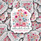 DS 2838 - Mothers plant seeds of love Die Cut sticker