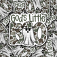 DC 2127 - God's little boo camo Die Cut Sticker