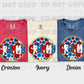 6010 - Grammy floral 4th of July *DTF Transfer
